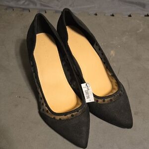 Torrid Black Mesh Detail Heels